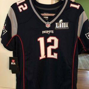 N.E. Patriots Field Jersey-Womans